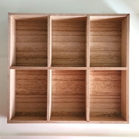 New Target Bullseye Christmas Trees Wooden Serving Tray Crate Christmas … - Picture 3 of 5